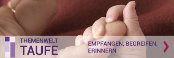 Banner für https://taufe.bayern-evangelisch.de