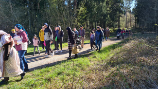 Familienwanderung